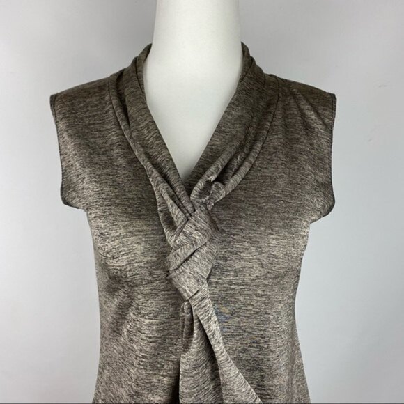 Candid Soul Blouse Womens Medium Brown Sleeveless - Picture 3 of 6